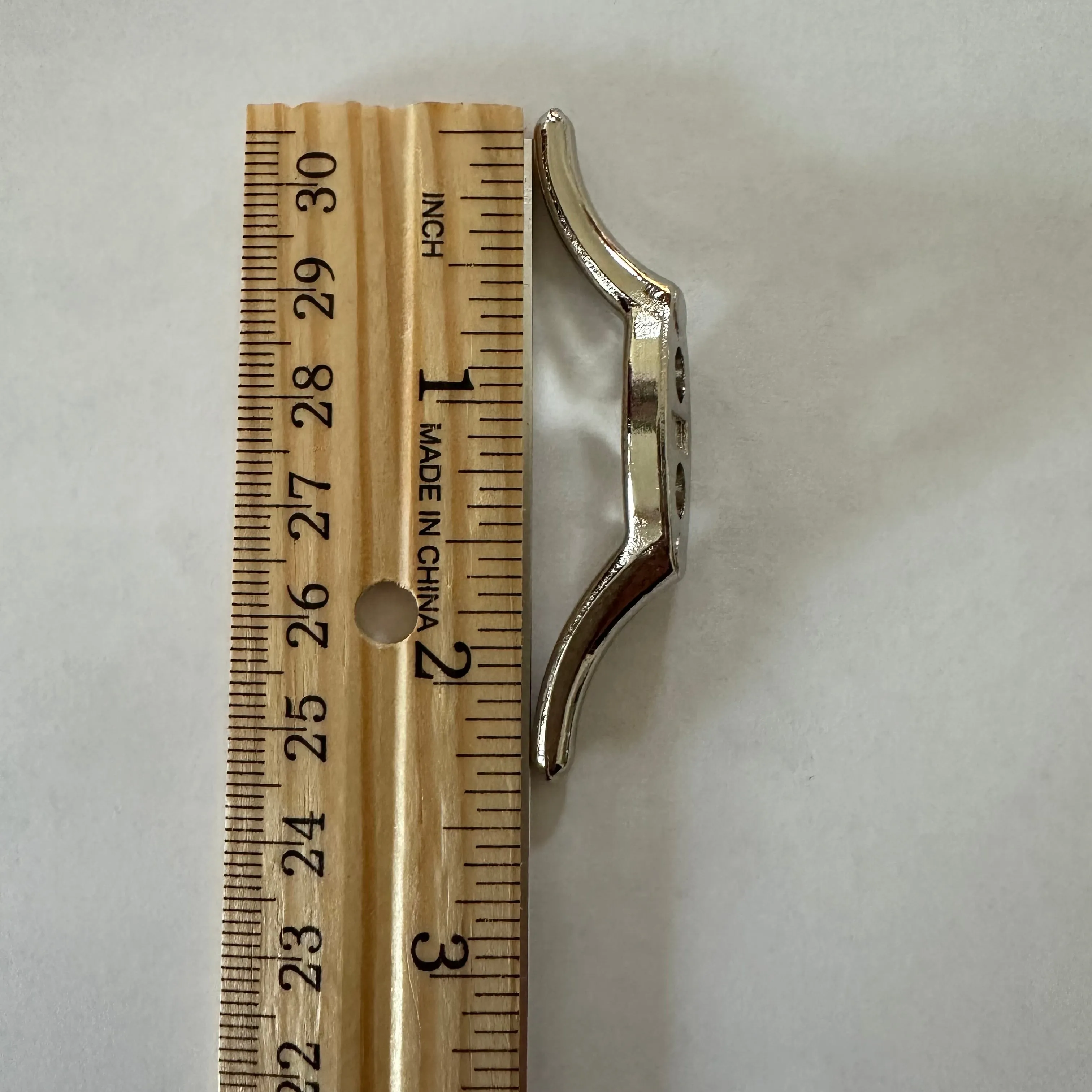 2-1/2" Nickel Cord Cleat (10 Per Bag)