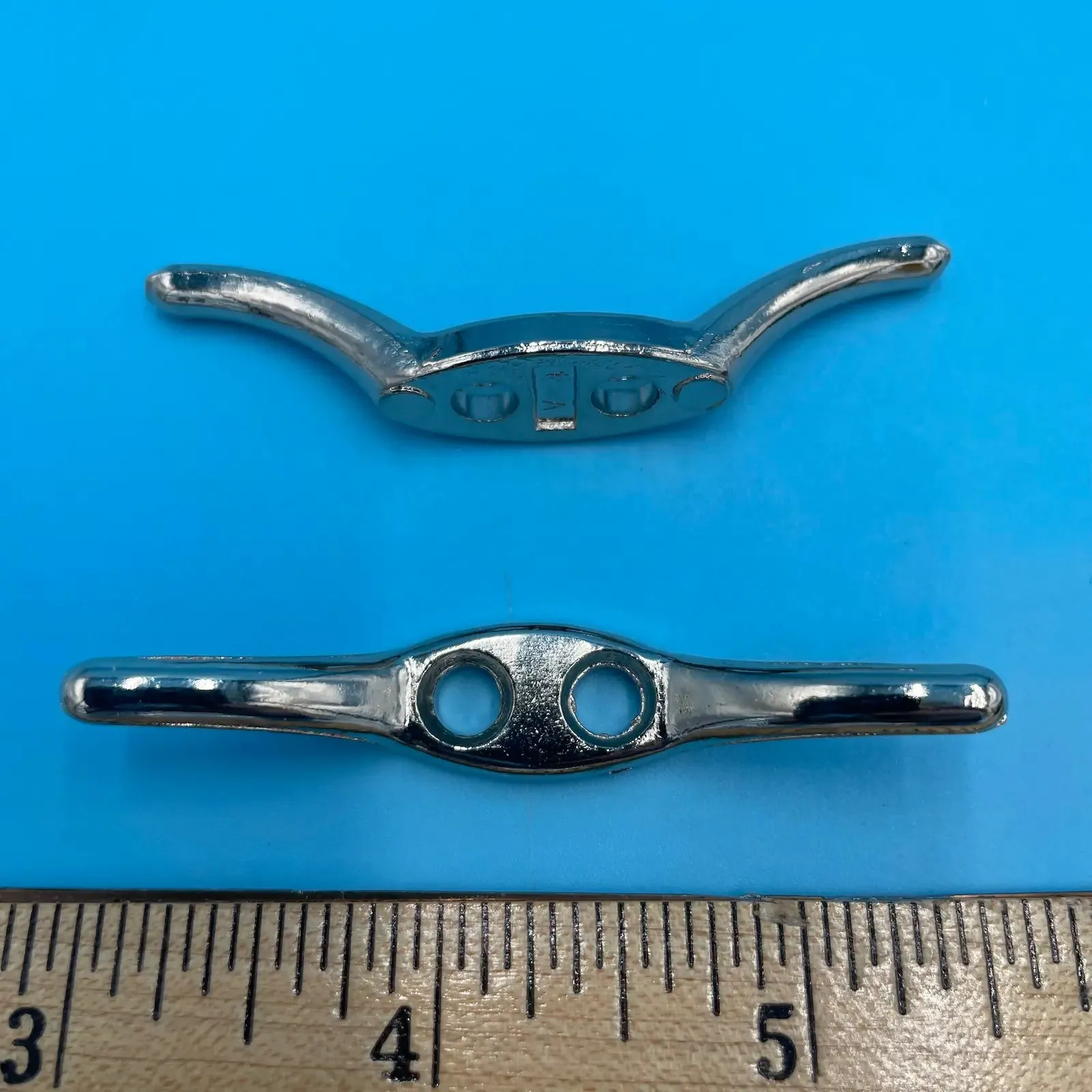 2-1/2" Nickel Cord Cleat (10 Per Bag)