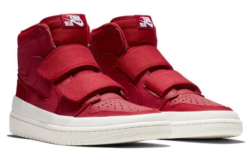Air Jordan 1 Retro Hi Double Strap 'Gym Red' Sneakers, White