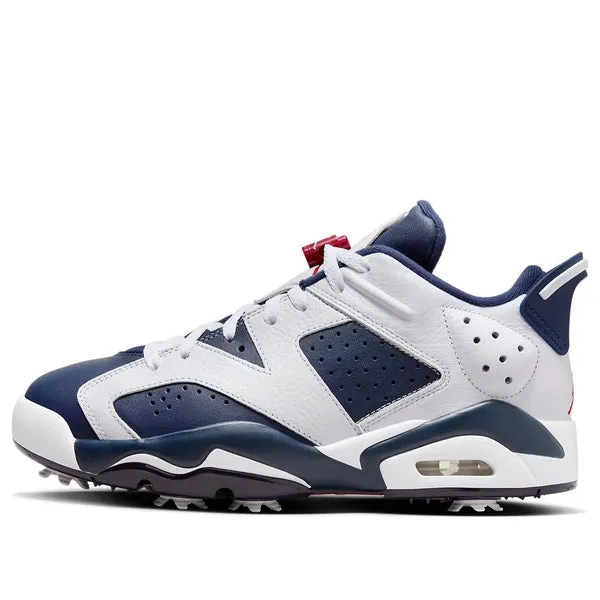 Air Jordan 6 Low Golf 'Olympic' Sneakers, Black