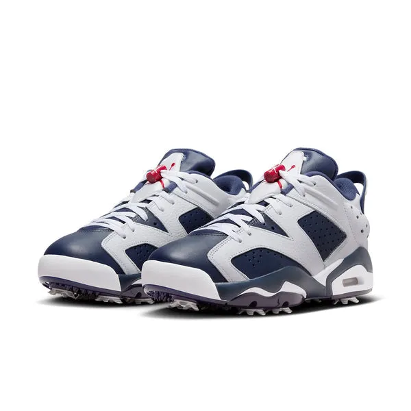 Air Jordan 6 Low Golf 'Olympic' Sneakers, Black