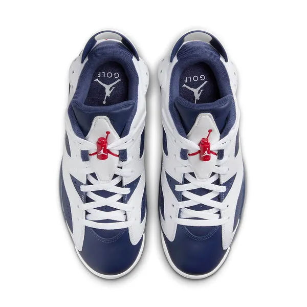Air Jordan 6 Low Golf 'Olympic' Sneakers, Black