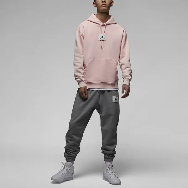 Air Jordan Essential Statement Wash Fleece Hoodie 'Pink', Pink