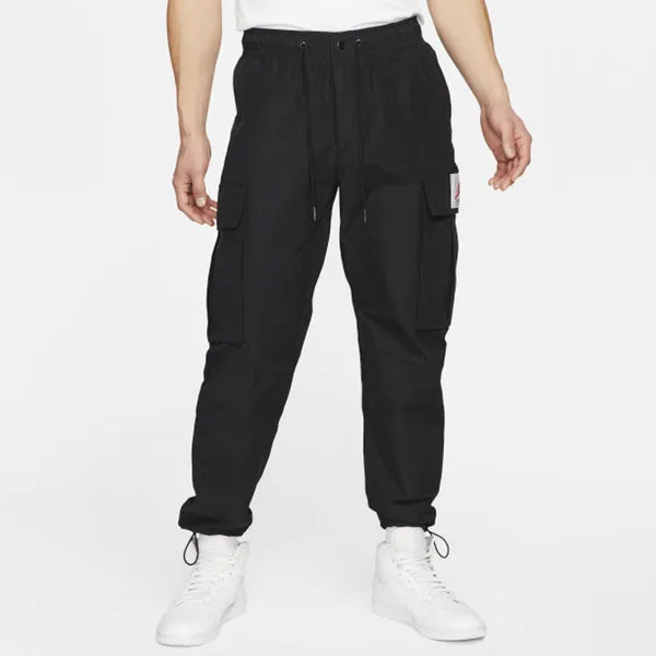 Air Jordan Flight Woven Pocket Sports Long Pants Black