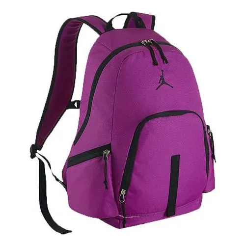 Air Jordan Schoolbag Backpack Unisex Purple, purple