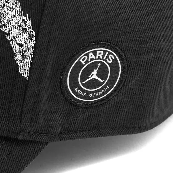 Air Jordan x PSG Cap 'Black', black