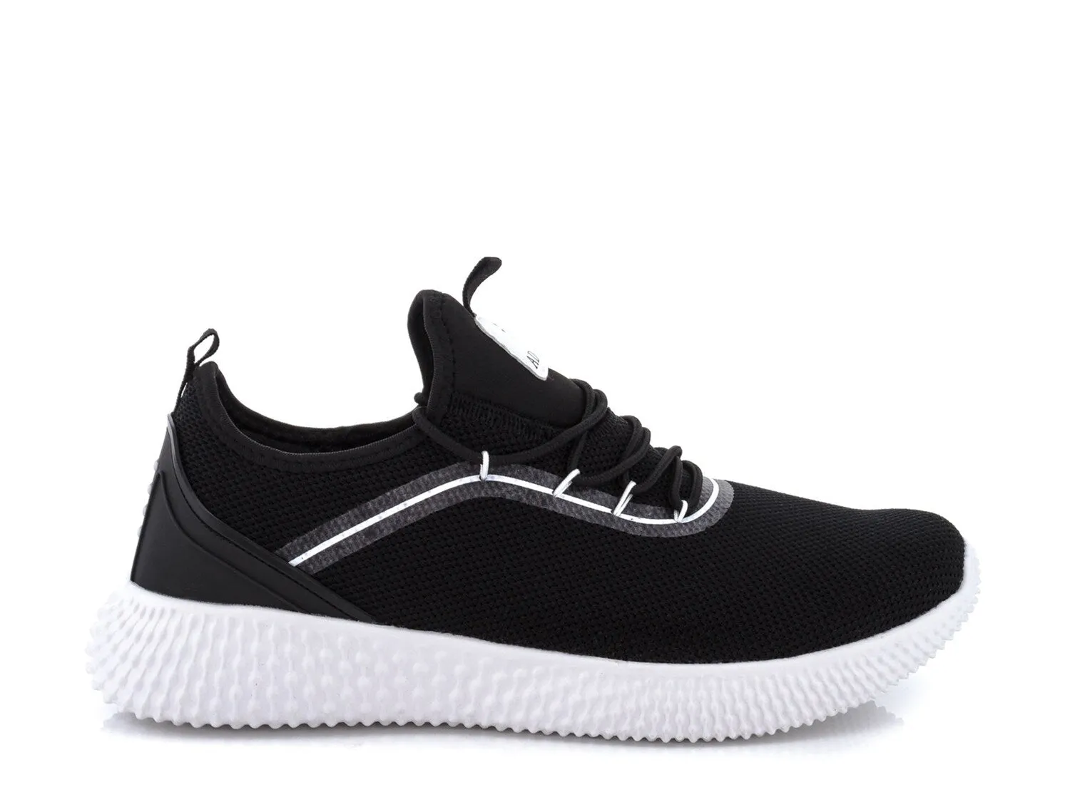 Lanzo Adolfo sneakers, black and white
