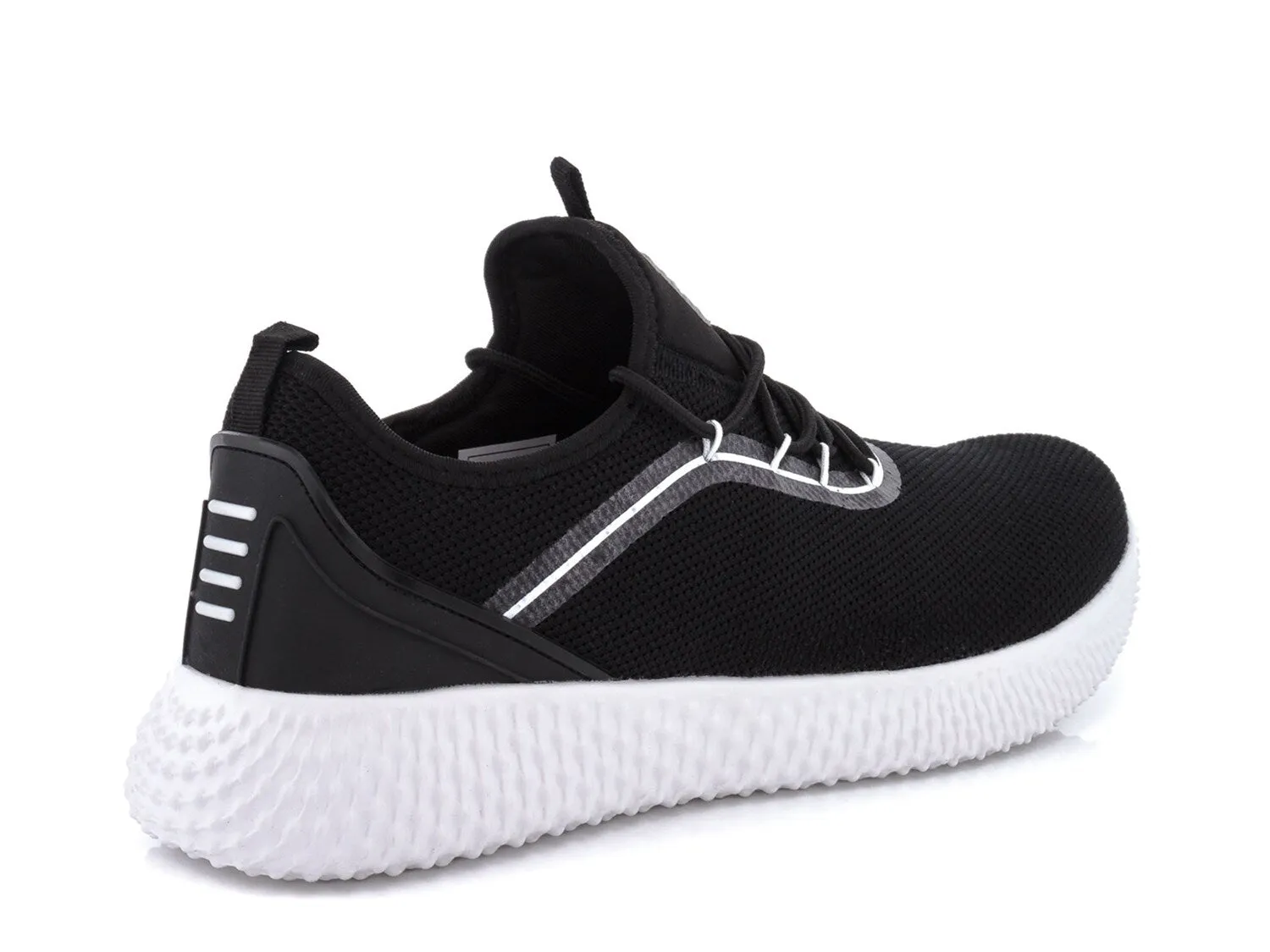 Lanzo Adolfo sneakers, black and white