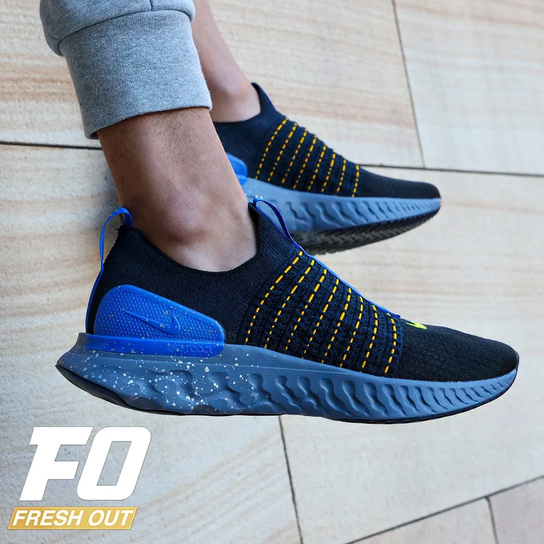 Men’s Nike React Phantom FK 2 ‘Black/Volt-Hyper Royal’