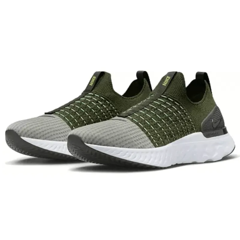 Men’s Nike React Phantom FK 2 ‘Rough Green/Yellow Strike’ (Olive Green)