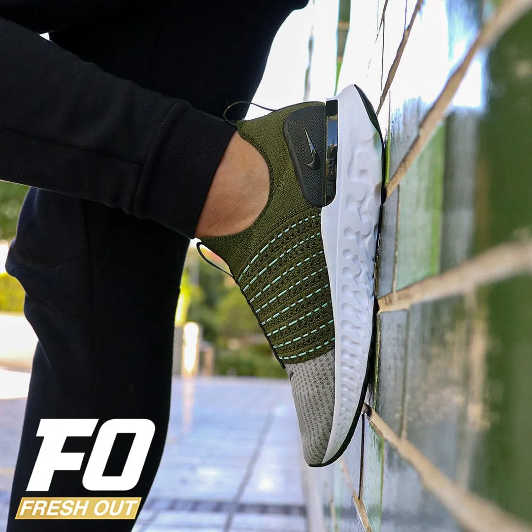 Men’s Nike React Phantom FK 2 ‘Rough Green/Yellow Strike’ (Olive Green)