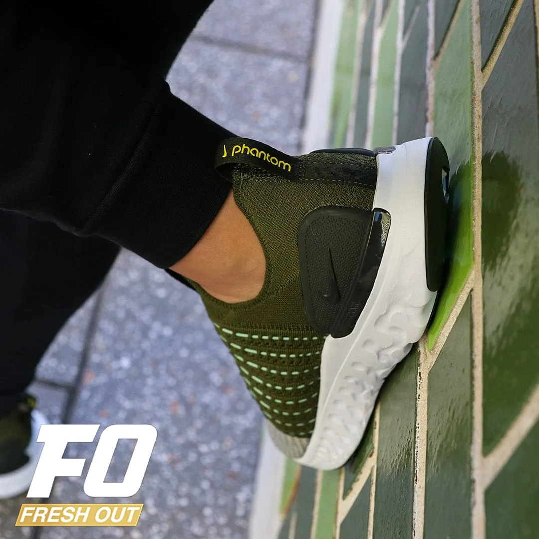 Men’s Nike React Phantom FK 2 ‘Rough Green/Yellow Strike’ (Olive Green)