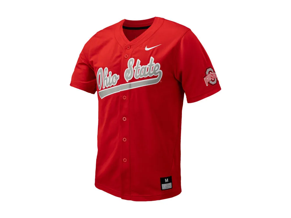 Men’s Replica Full-Button Baseball Jersey