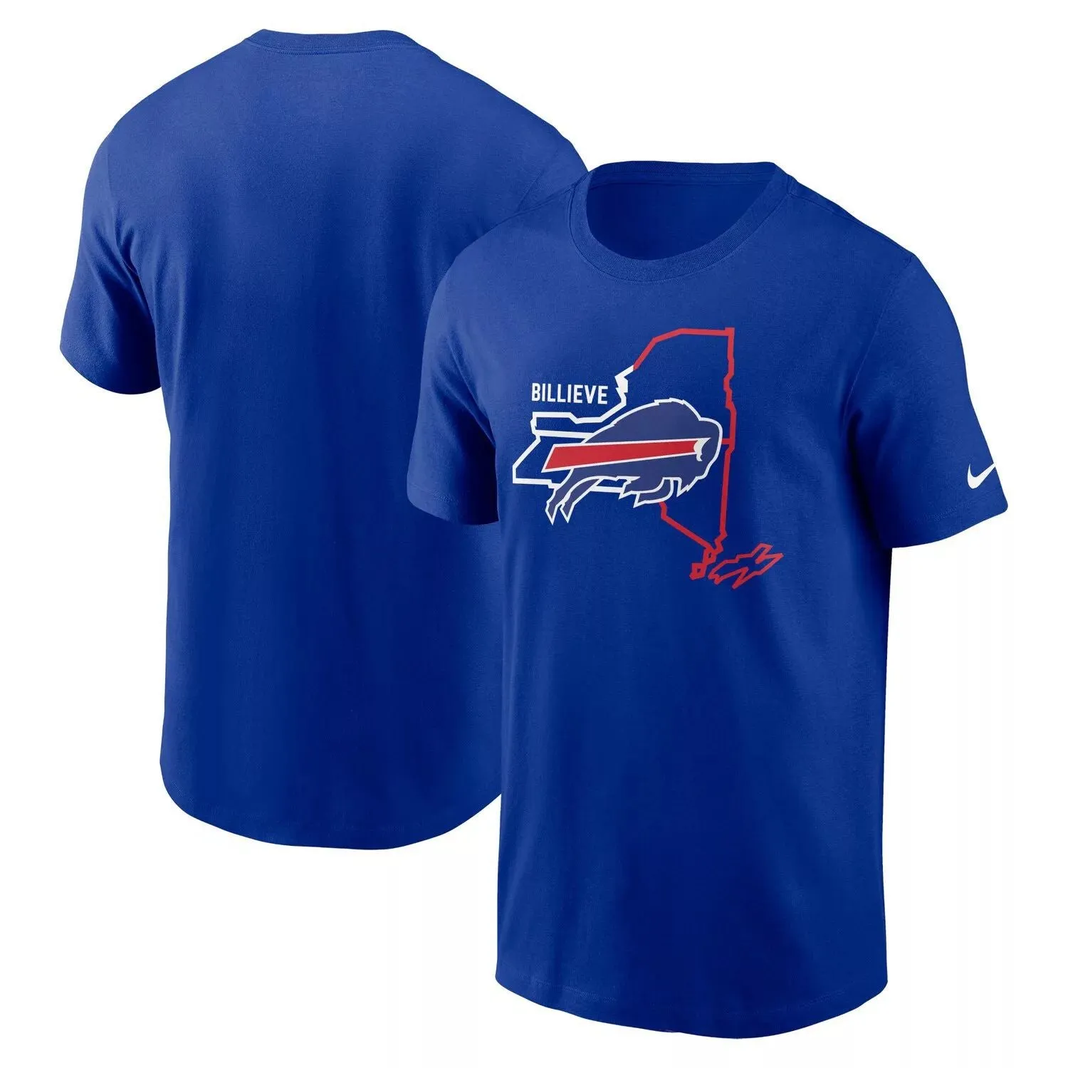 Men's Royal Buffalo Bills Essential T-Shirt with Nike Local Catchphrase