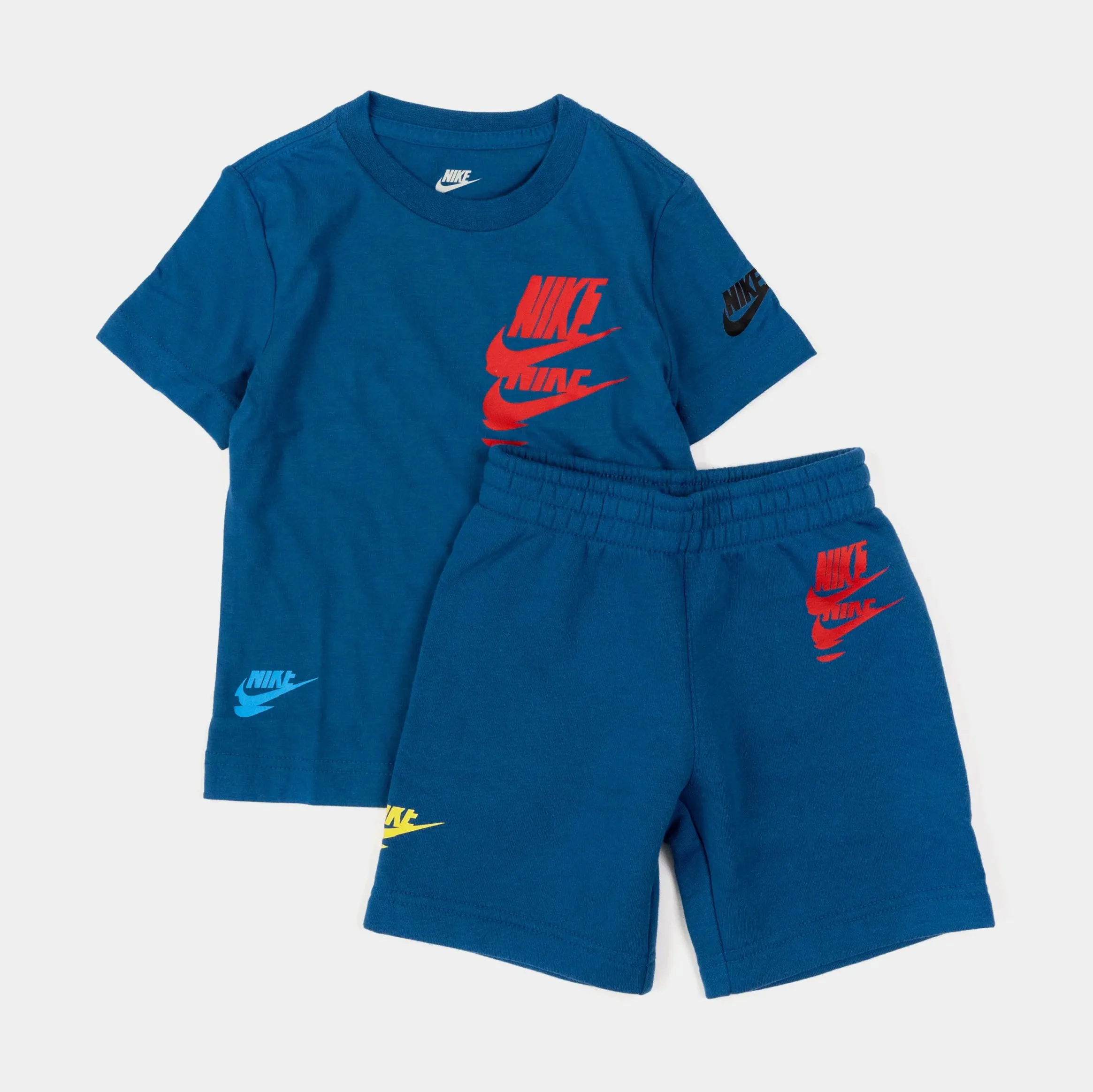 Multi Futura Short Preschool Set (Blue)