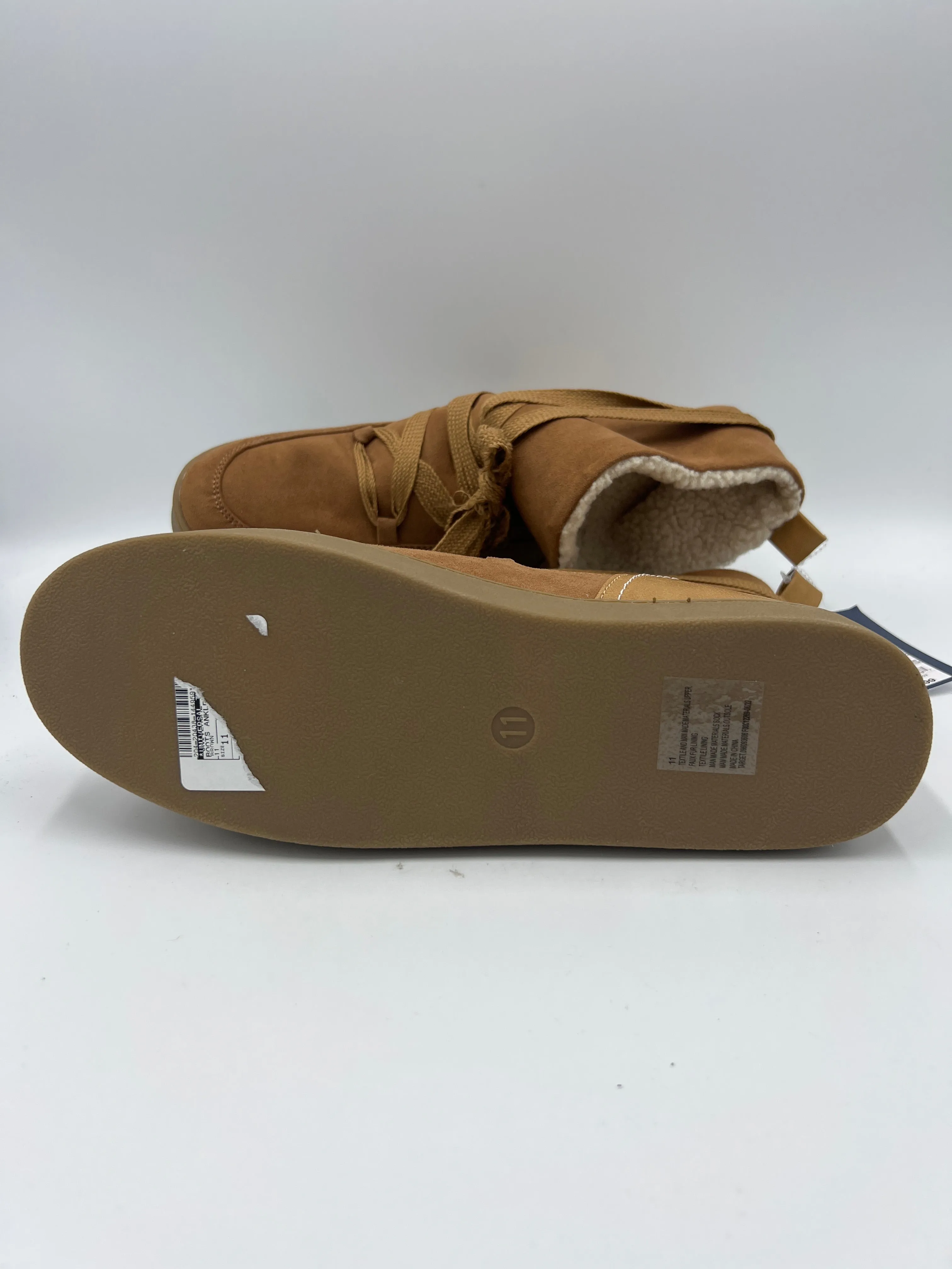 New! Boots Ankle Flats By Universal Thread  Size: 11