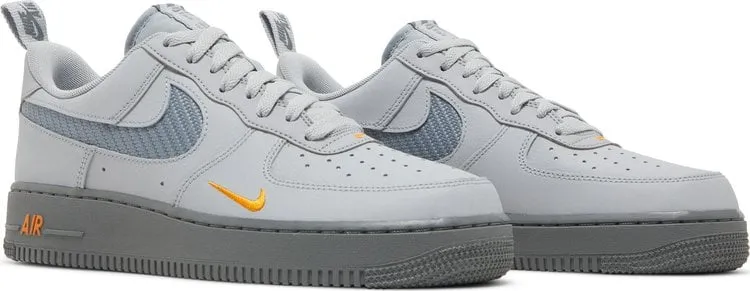Nike Air Force 1 '07 'Wolf Gray Kumquat', Gray