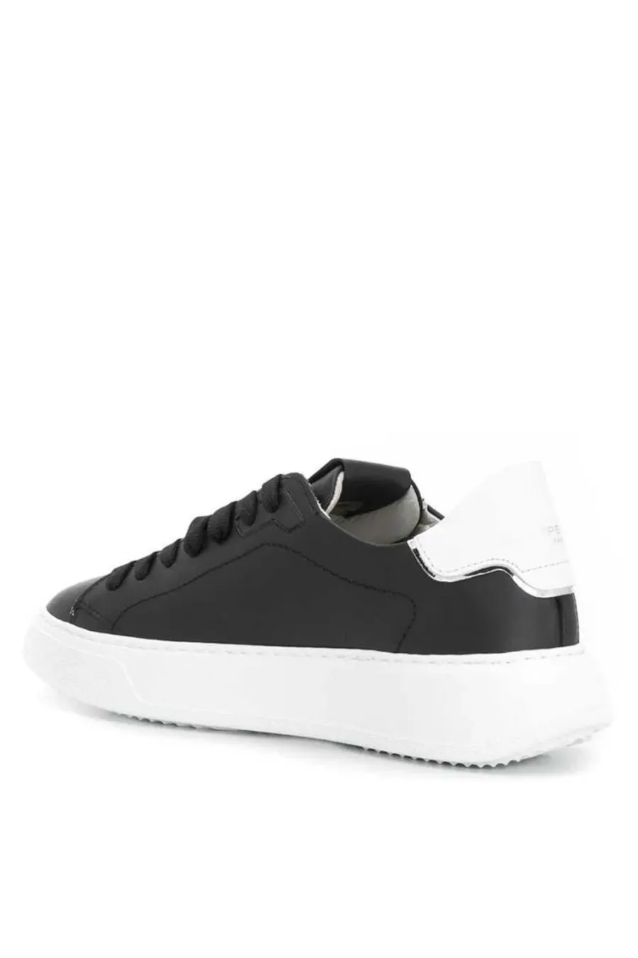 Temple Low Veau Noir Blanc