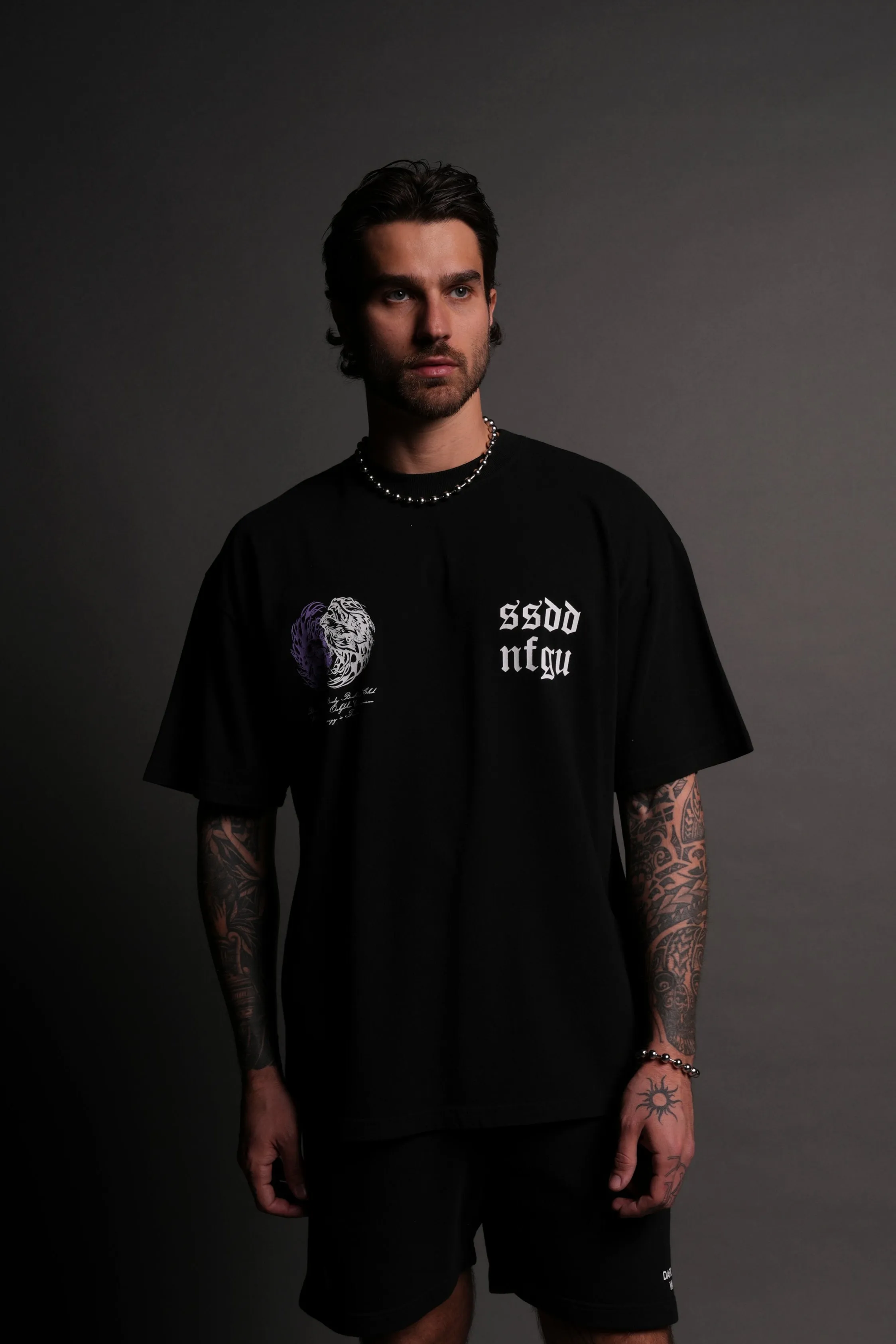 Till Forever V2 "Premium" Oversized Tee in Black