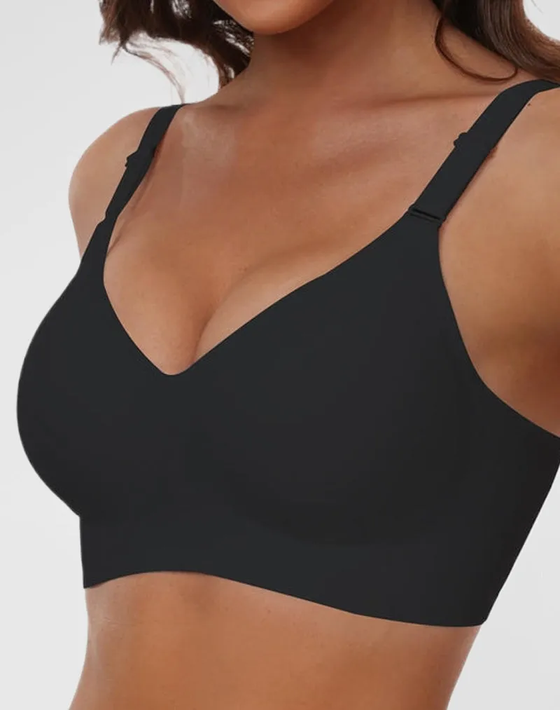 V Neck Seamless Bra