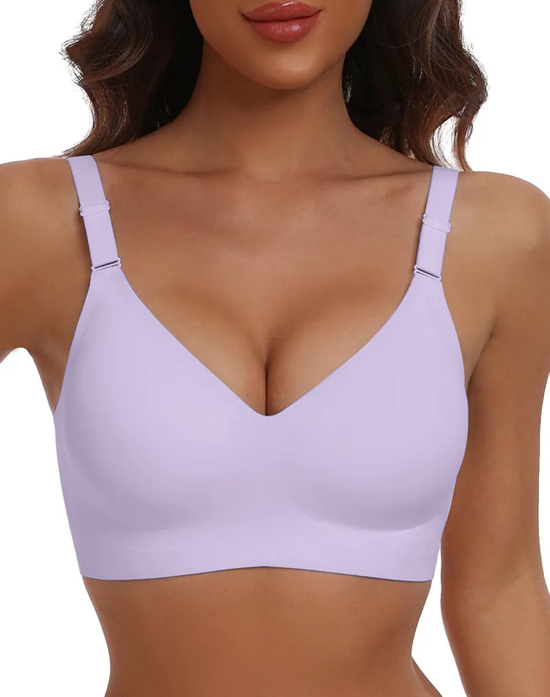 V Neck Seamless Bra