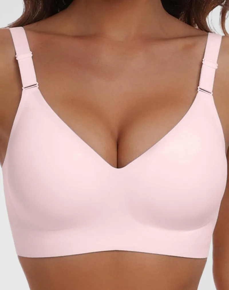 V Neck Seamless Bra