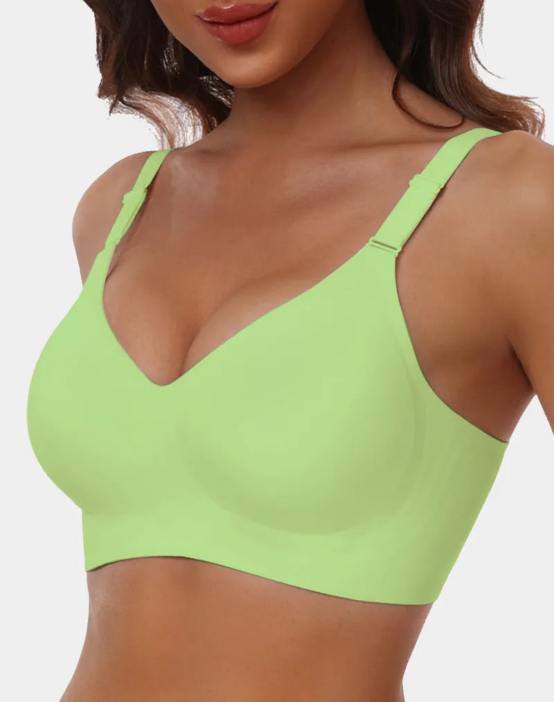 V Neck Seamless Bra